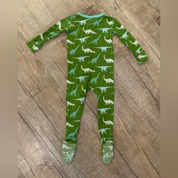 KicKee Pants Dinosaur Footie Pajama - Picture 5 of 6